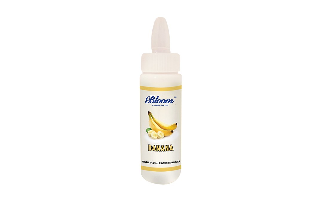 Bloom Banana Natural Identical Flavouring Substances   Plastic Bottle  500 millilitre